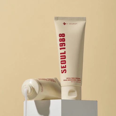 K‑SECRET - Seoul 1988 Cream Snail Mucin 93% + Rice (Original)