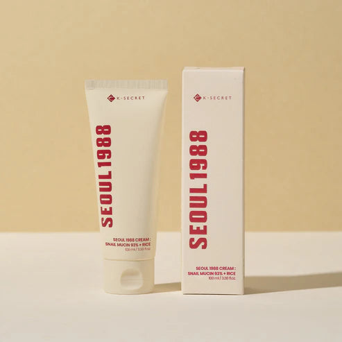 K‑SECRET - Seoul 1988 Cream Snail Mucin 93% + Rice (Original)
